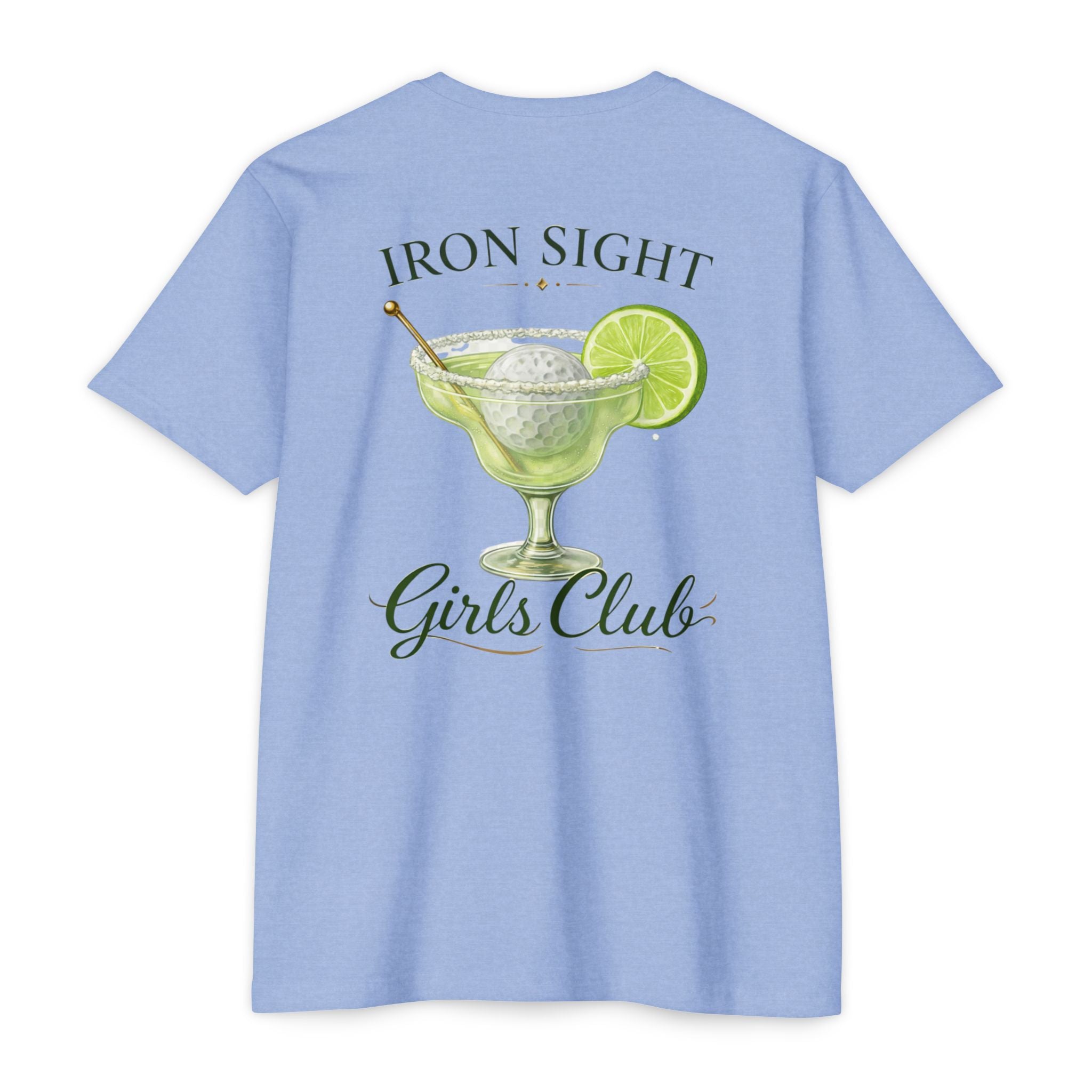 Girls Club Lime Margarita Golf Graphic T-Shirt - image 4