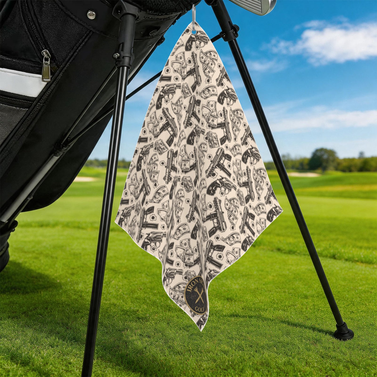 Al Capone Golf Towel alternate product view