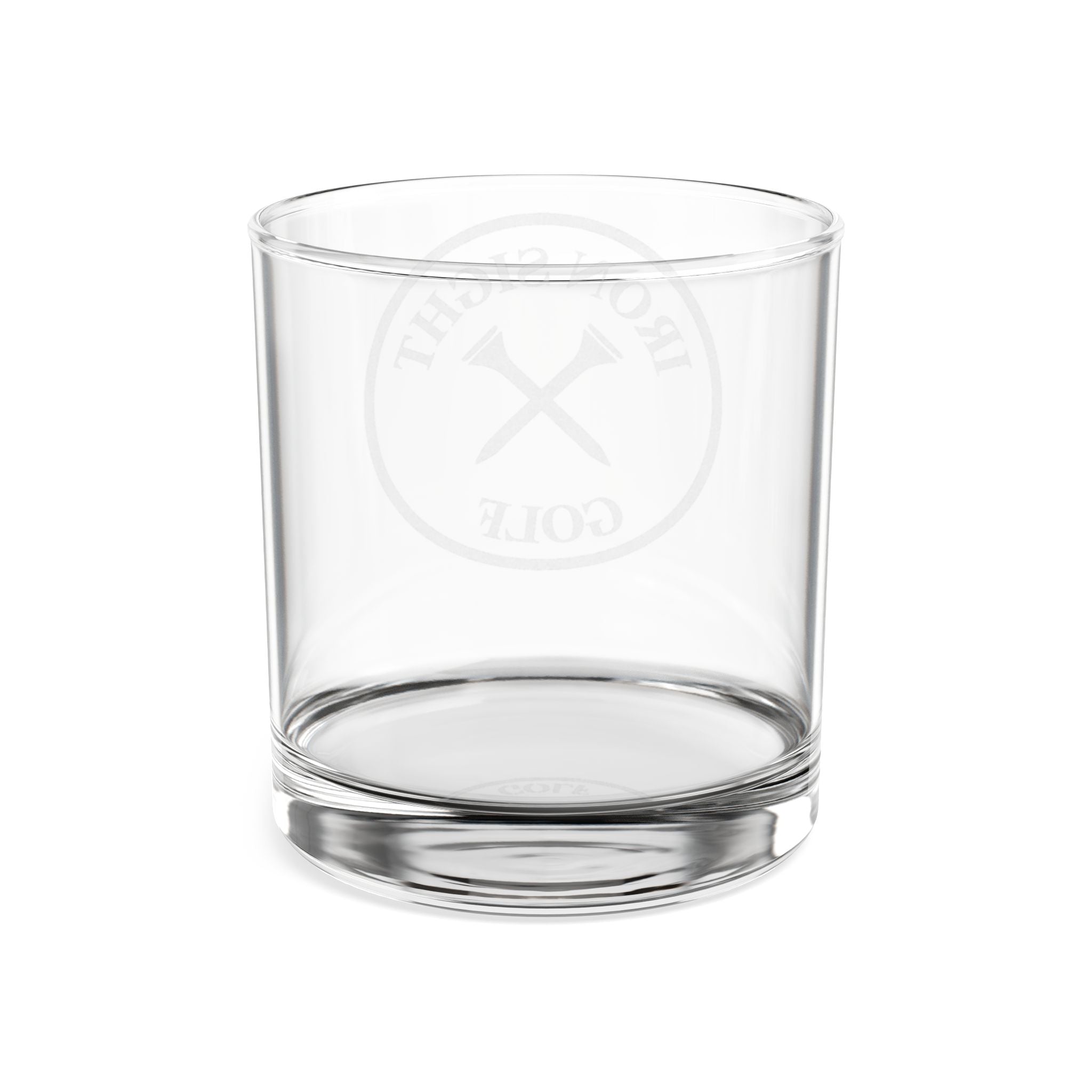 Iron Sight Golf Engraved Whisky Glass - image 2