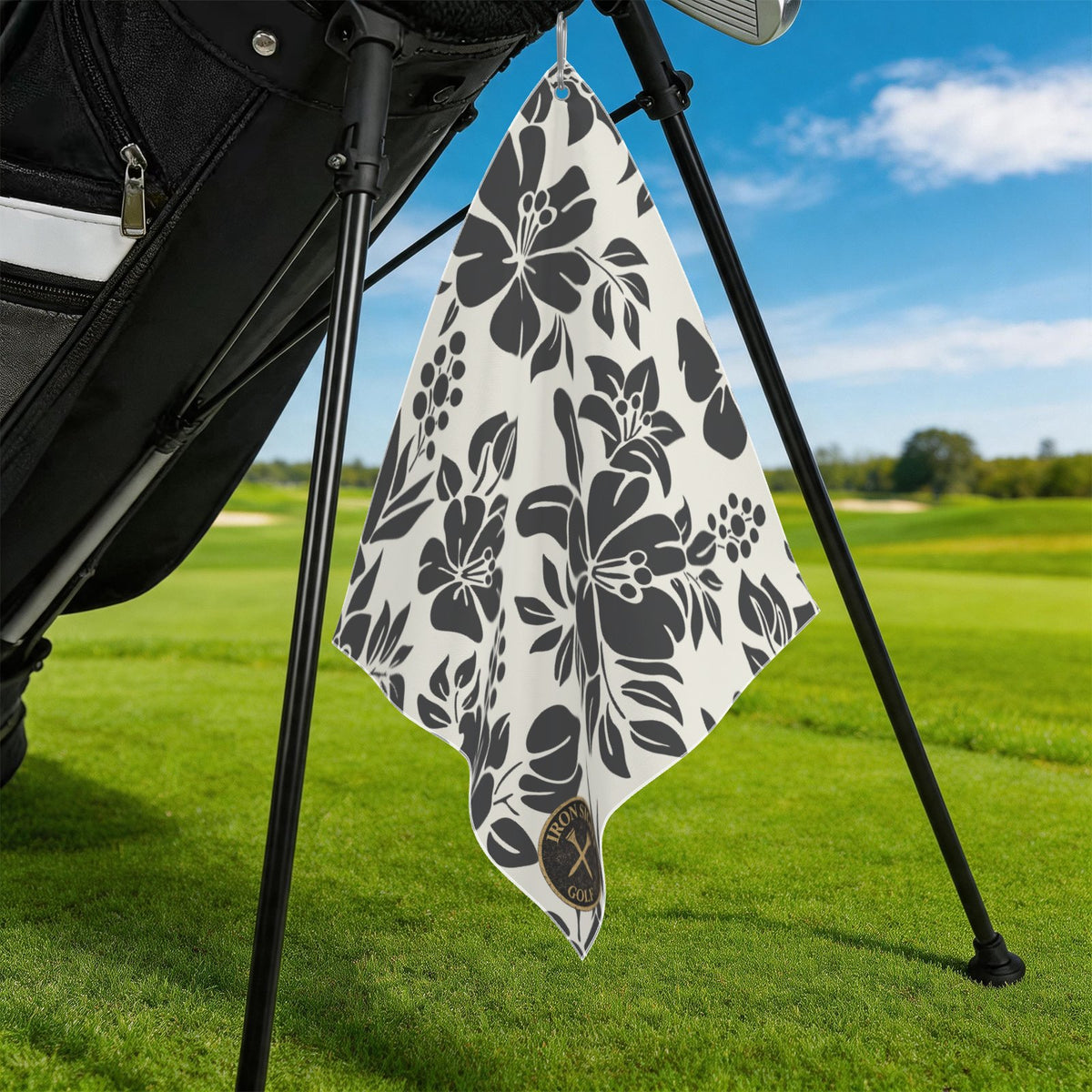 Island Bee Golf Towel alternate product view