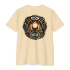Iron Sight Golf Vintage Fire Fighter Golfing Crew T-Shirt - image 6