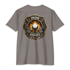 Iron Sight Golf Vintage Fire Fighter Golfing Crew T-Shirt - image 7