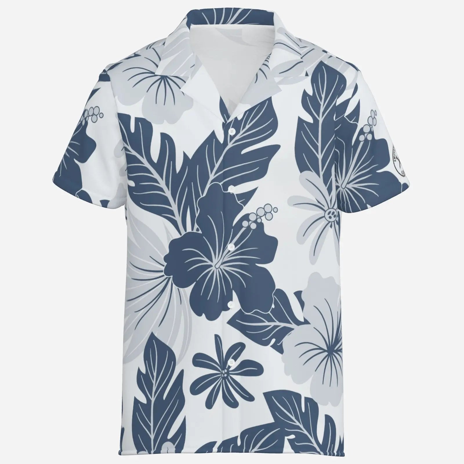 Iron Sight Hawaiian Tropical Button Up Golf Shirt - image 2