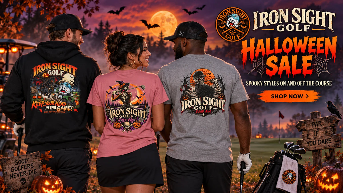 Iron Sight Golf Halloween shirt collection