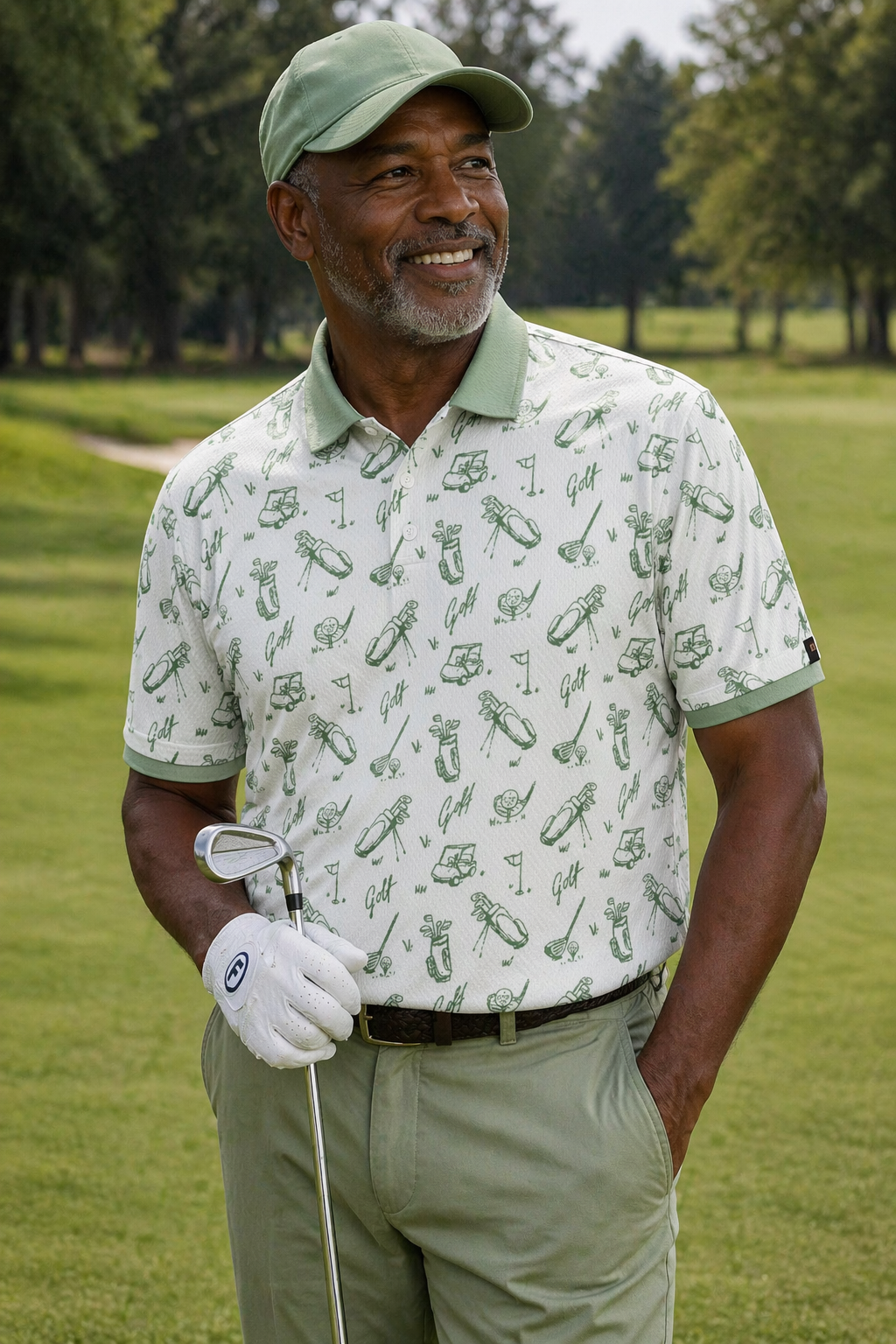 Living Golf Performance Golf Polo - image 1