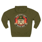 Marine Devil Dog USMC Bulldog Golf Hoodie - image 7
