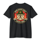 Marine Devil Dog Bulldog Drill Instructor Golf T-Shirt - image 1