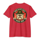 Marine Devil Dog Bulldog Drill Instructor Golf T-Shirt - image 6