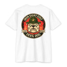 Marine Devil Dog Bulldog Drill Instructor Golf T-Shirt - image 7