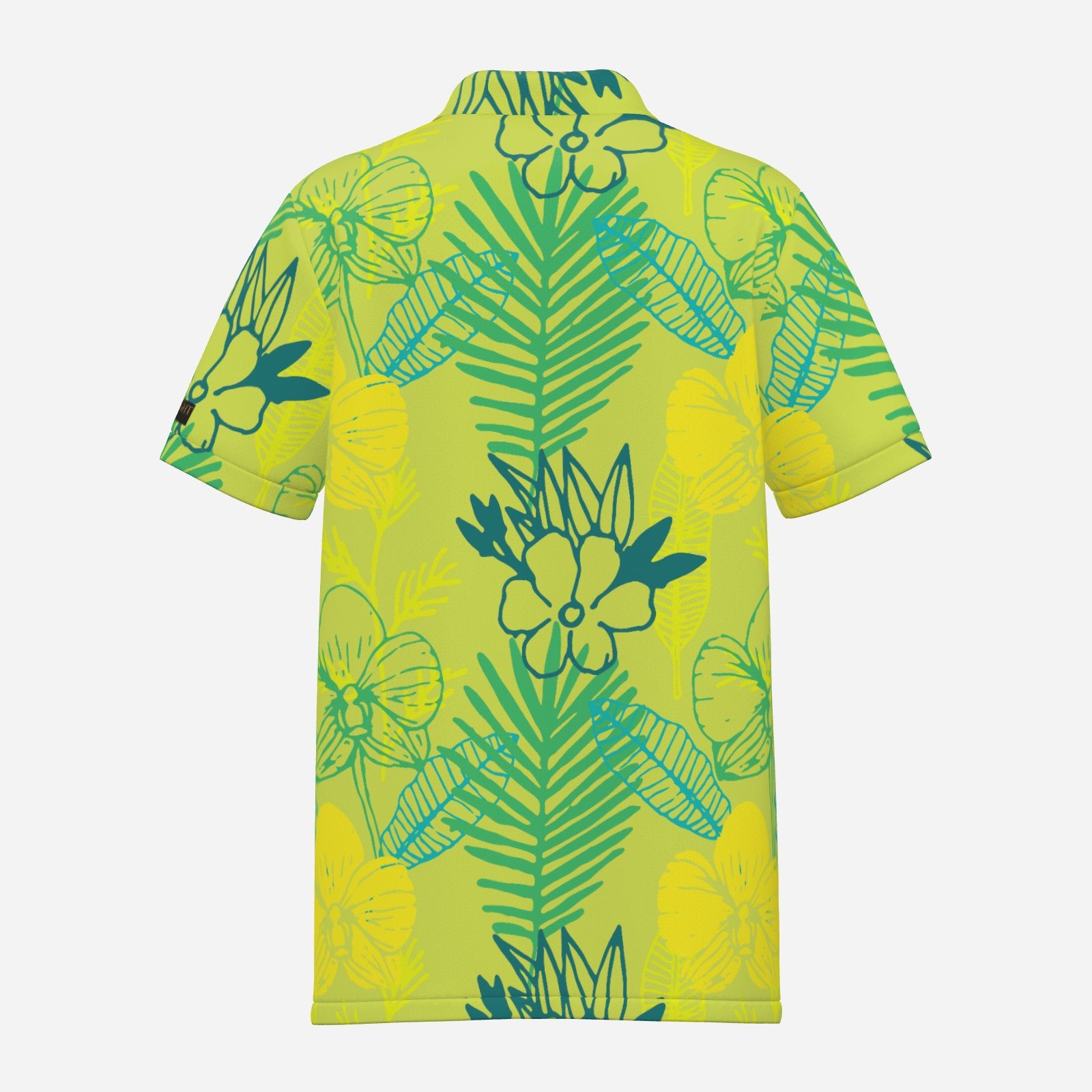 Mens Tropical Sunshine Performance Golf Polo - image 3
