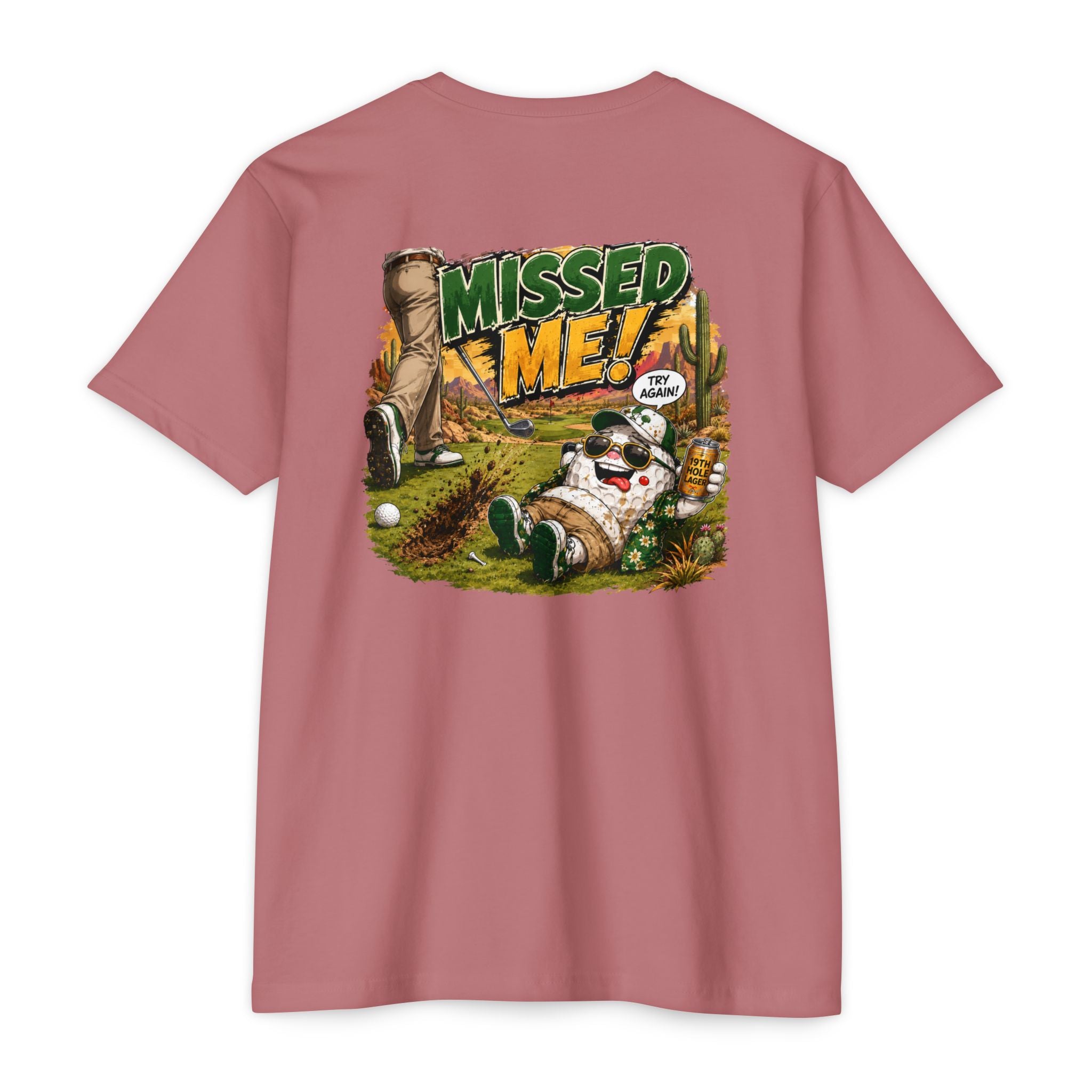 Funny Golf Graphic T-Shirt | Missed Me! | Iron Sight Golf – Iron