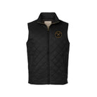 Iron Sight Puffer Vest in Black – front view