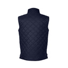Iron Sight Puffer Vest in Navy – back view