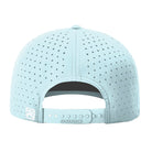 ISG Script Richardson 632 snapback golf hat in Soft Blue – back view