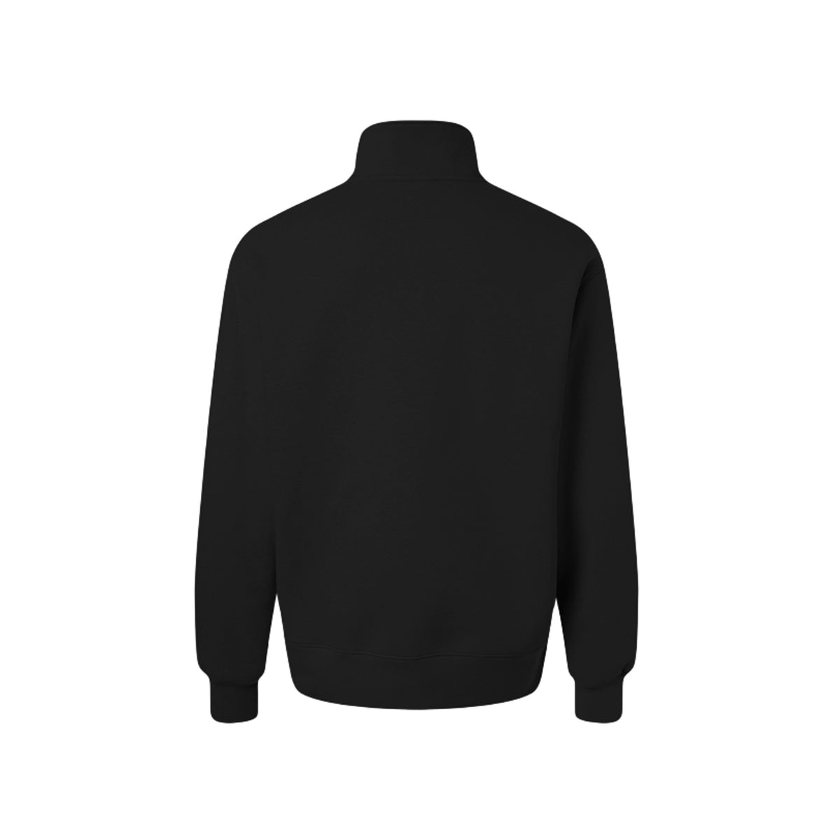 Iron Sight Quarter Zip in Black – back view