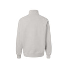 Iron Sight Quarter Zip in Vintage Heather Grey – back view
