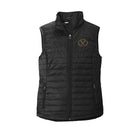 Iron Sight Fore Her packable puffy golf vest front view