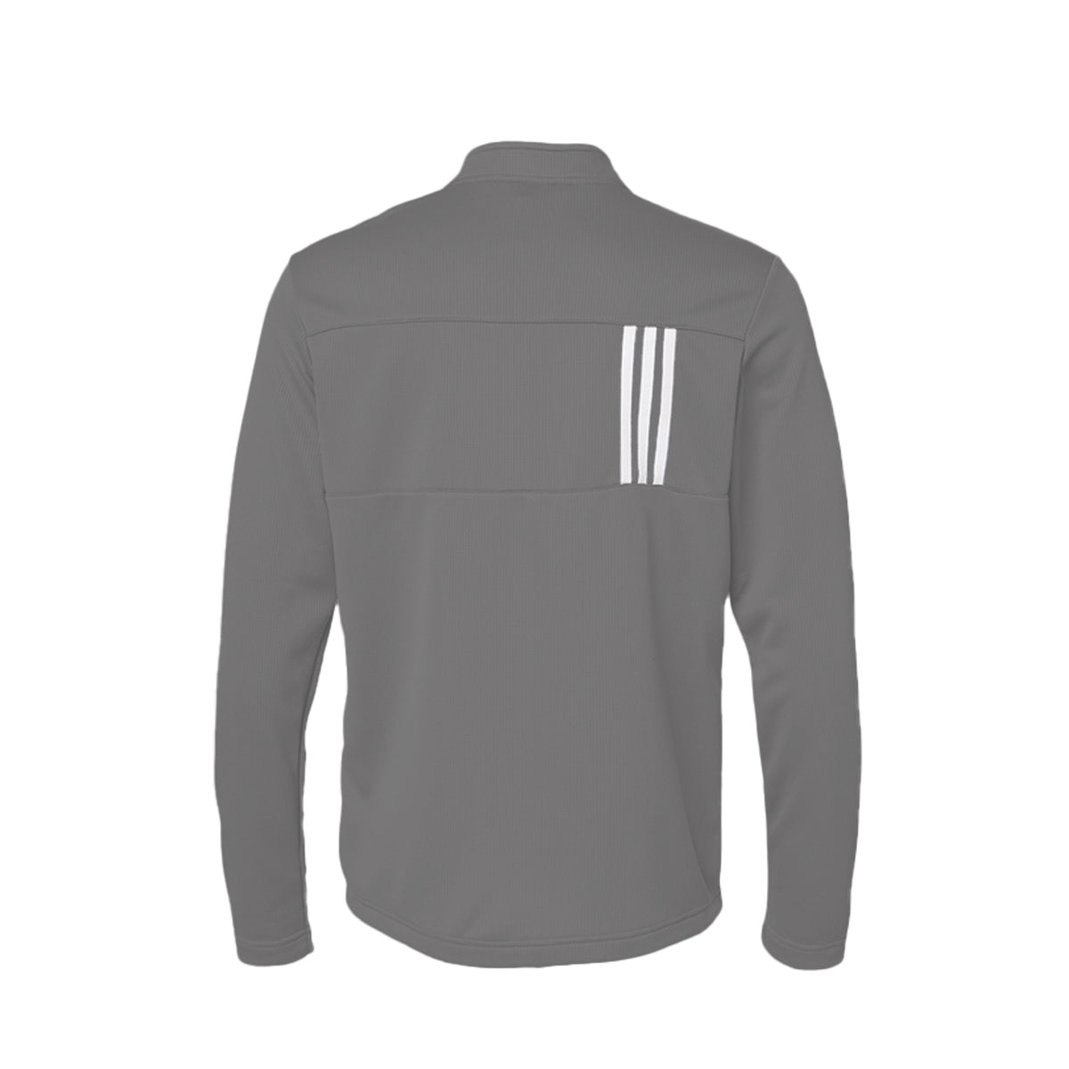 Iron Sight adidas 3-Stripes quarter-zip golf pullover back view
