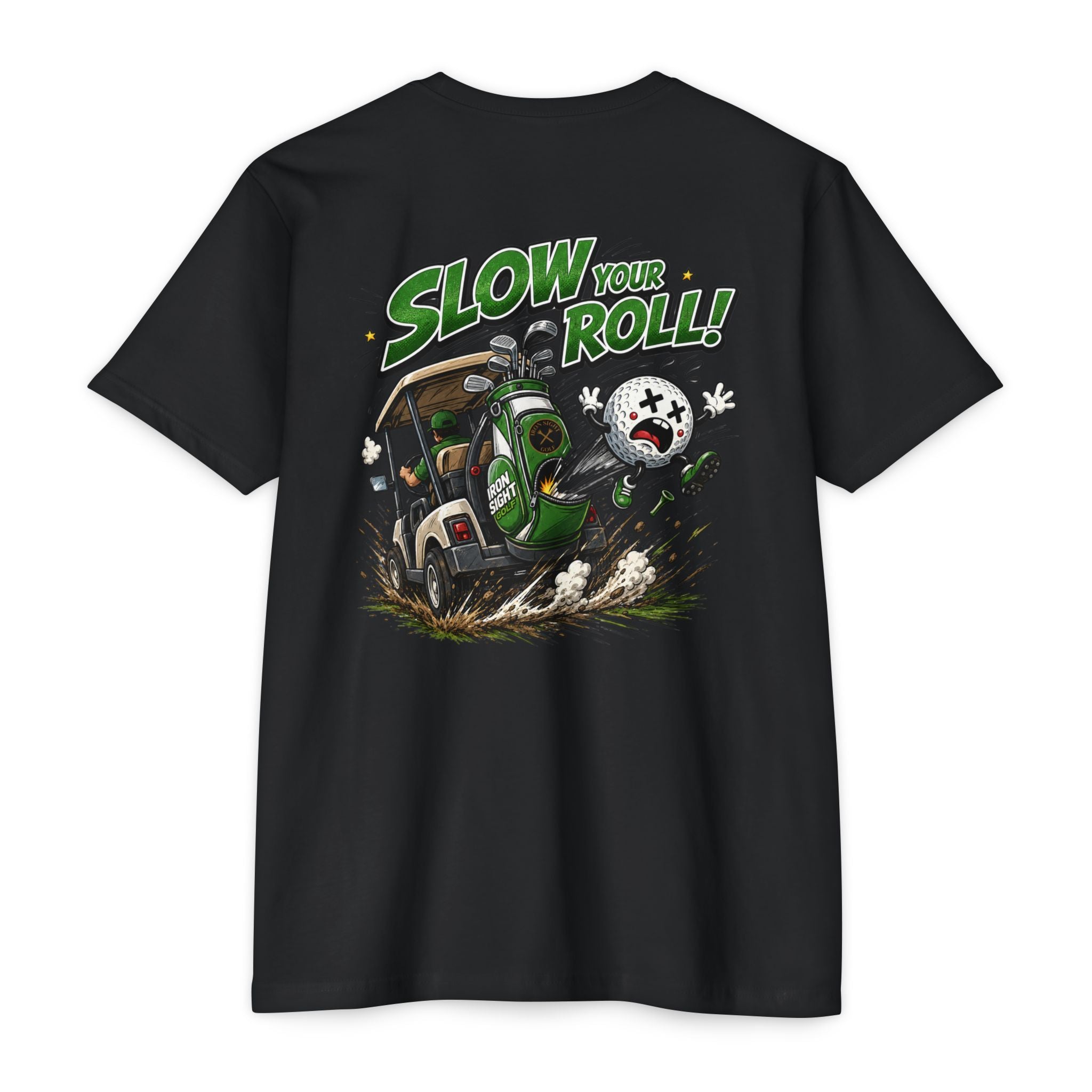 Slow Your Roll Bogey Bob Golf T-Shirt - image 1