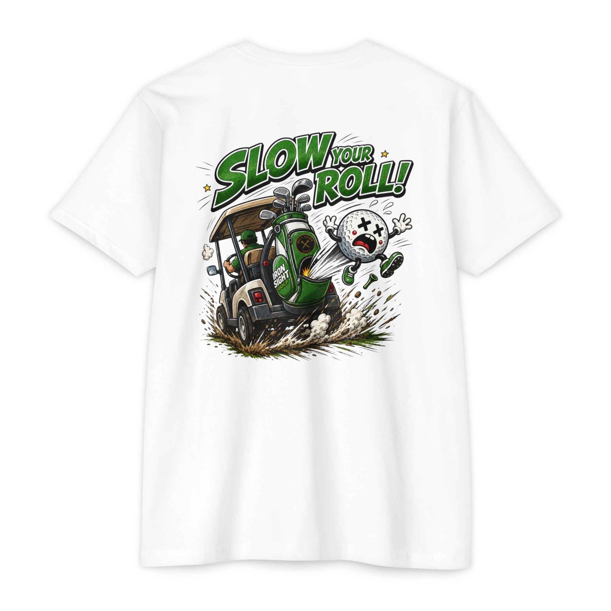 Slow Your Roll Bogey Bob Golf T-Shirt - image 3