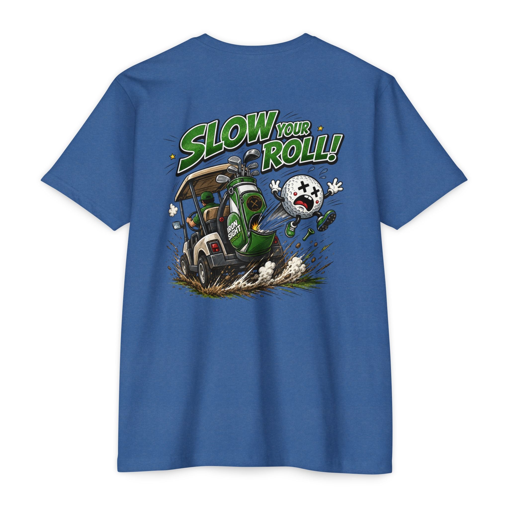 Slow Your Roll Bogey Bob Golf T-Shirt - image 4