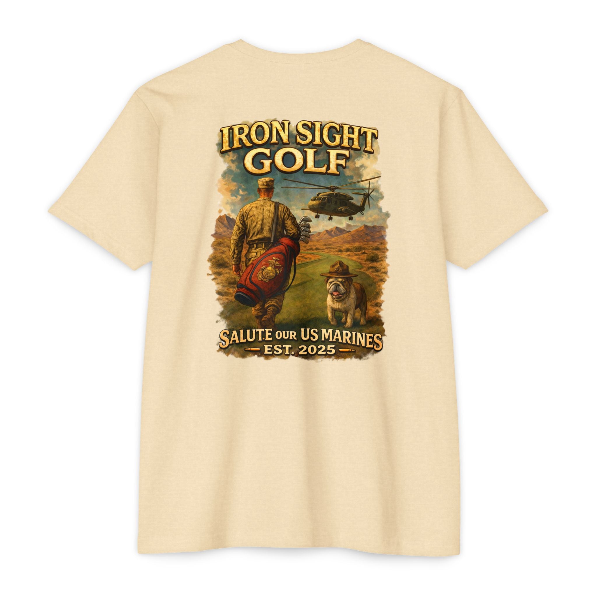 US Marine Salute to Service Golf Shirt - image 9