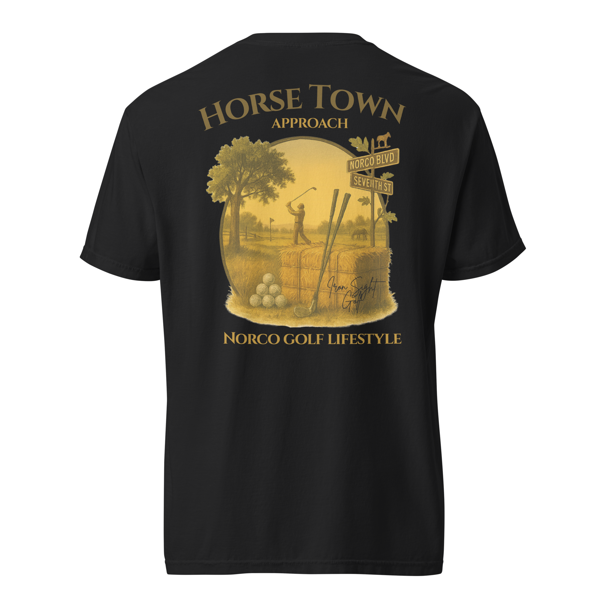 Horse Town Approach - Norco Golf Lifestyle - Iron Sight Golf
