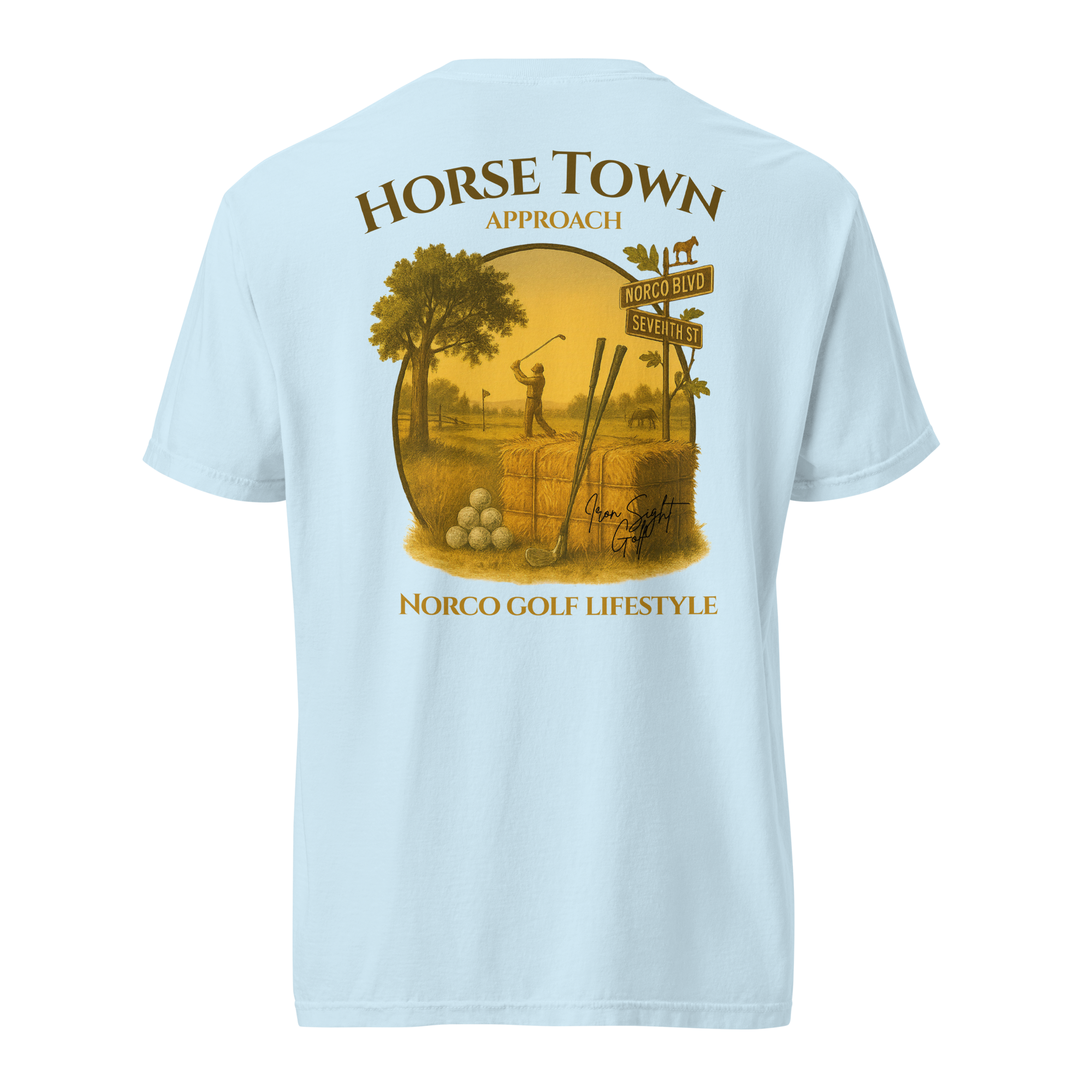 Horse Town Approach - Norco Golf Lifestyle - Iron Sight Golf