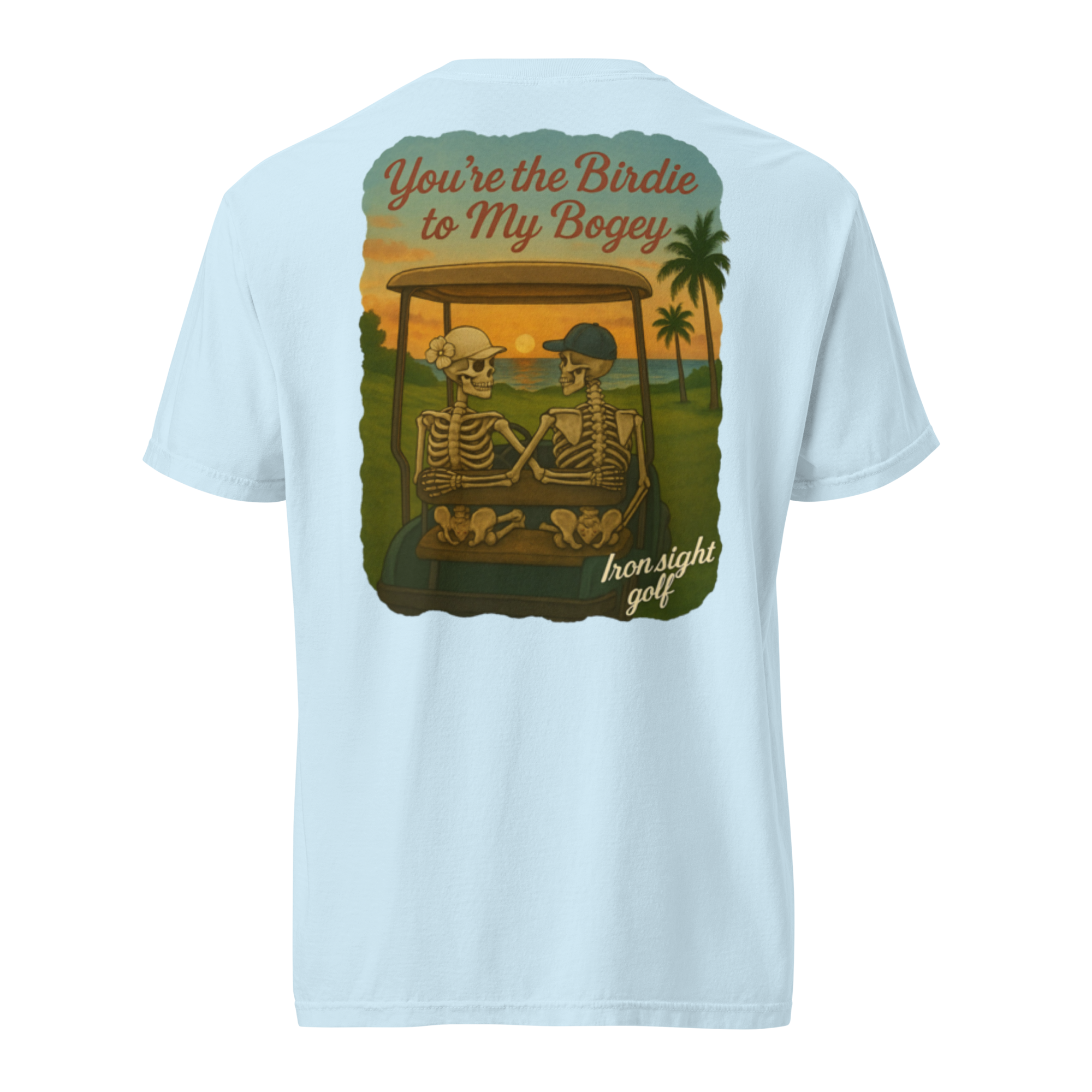 Birdie to my Bogey Tee - Essential Cotton Golf Shirt - Iron Sight Golf