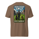 Police K9 Caddie Cotten Tee - Iron Sight Golf