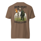 Suspicious Package Cotton Tee - Iron Sight Golf