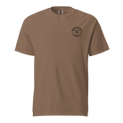 Iron Sight Golf Barrel Logo Cotton Tee - Premium Comfort Iron Sight Golf Tee - Iron Sight Golf