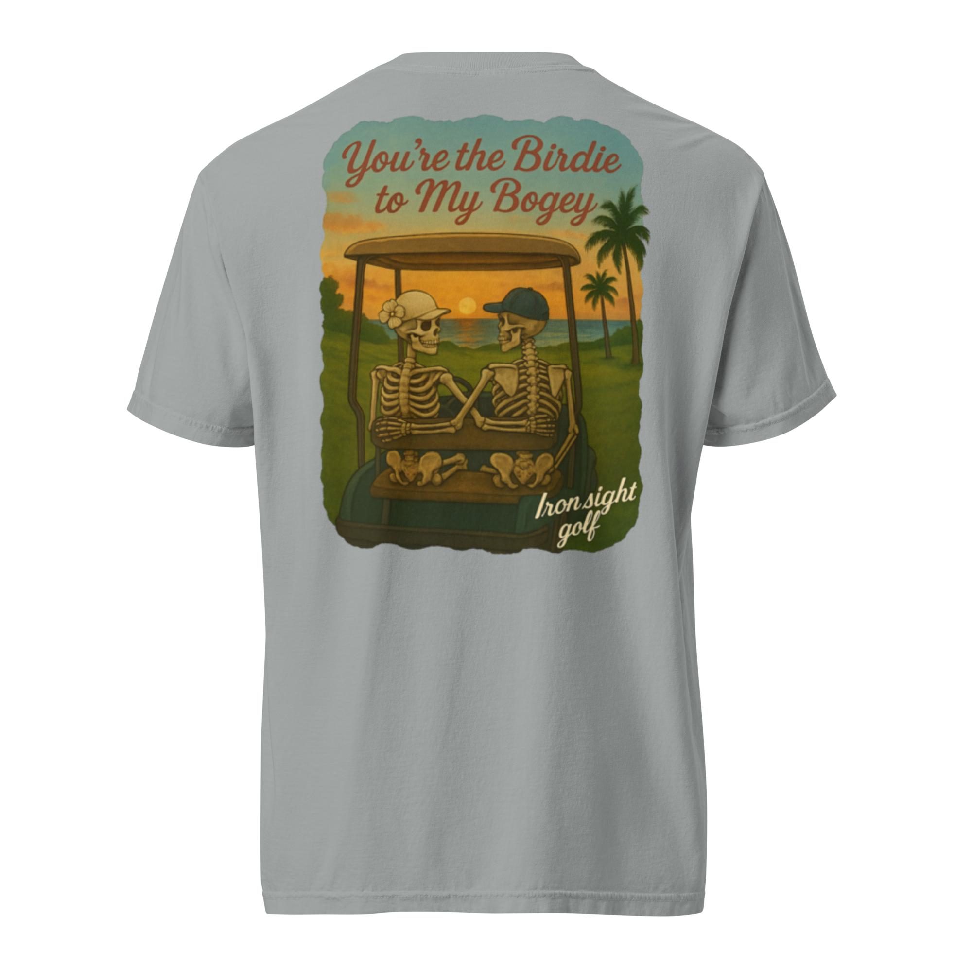Birdie to my Bogey Tee - Essential Cotton Golf Shirt - Iron Sight Golf