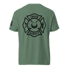 Firefighter T-shirt - Cotton Tee with Bold Firefighter Logo - Iron Sight Golf