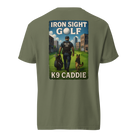 Police K9 Caddie Cotten Tee - Iron Sight Golf