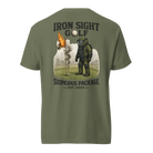 Suspicious Package Cotton Tee - Iron Sight Golf