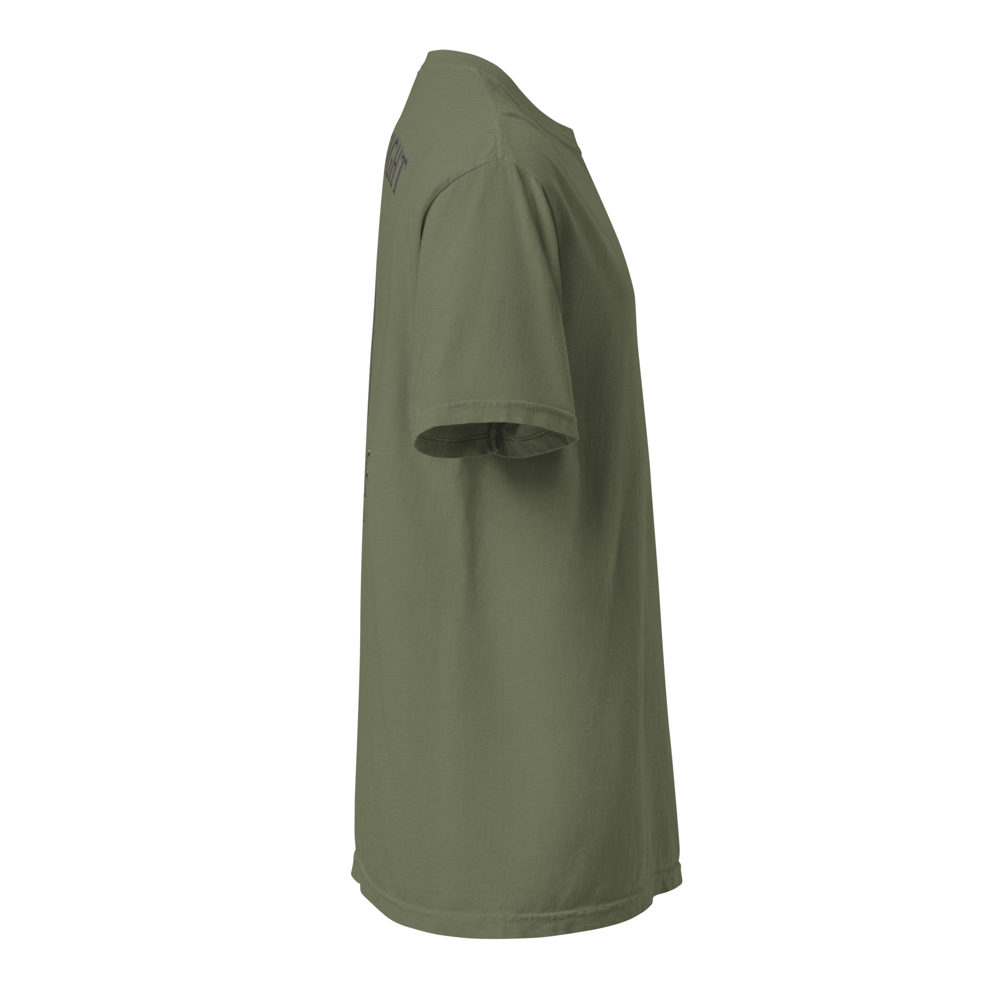 Iron Sight Golf Barrel Logo Cotton Tee - Premium Comfort Iron Sight Golf Tee - Iron Sight Golf