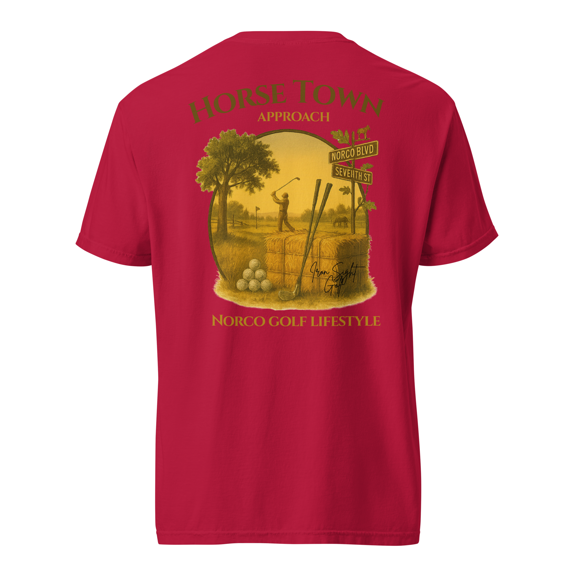 Horse Town Approach - Norco Golf Lifestyle - Iron Sight Golf