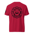Firefighter T-shirt - Cotton Tee with Bold Firefighter Logo - Iron Sight Golf