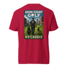 Police K9 Caddie Cotten Tee - Iron Sight Golf