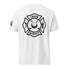 Firefighter T-shirt - Cotton Tee with Bold Firefighter Logo - Iron Sight Golf
