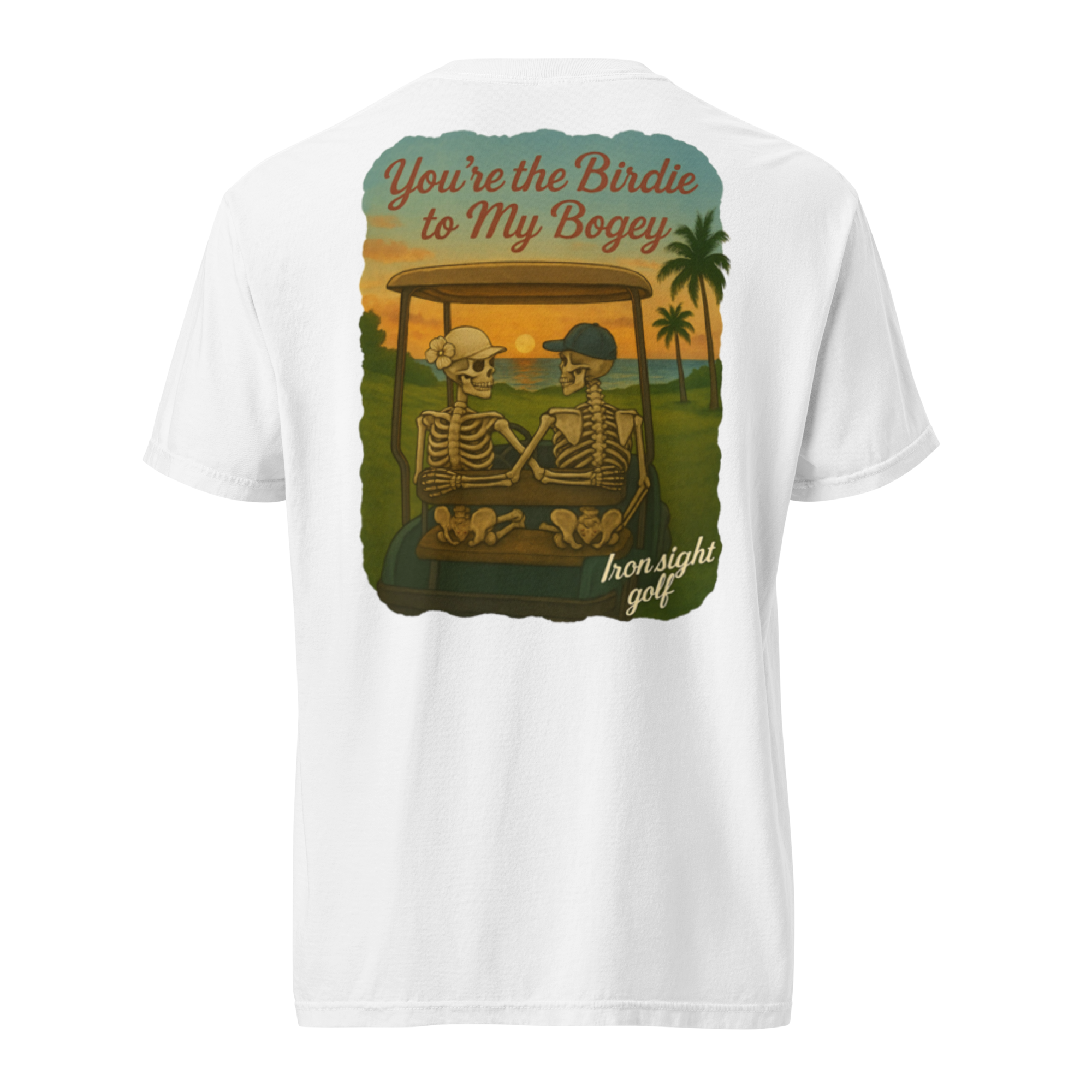 Birdie to my Bogey Tee - Essential Cotton Golf Shirt - Iron Sight Golf